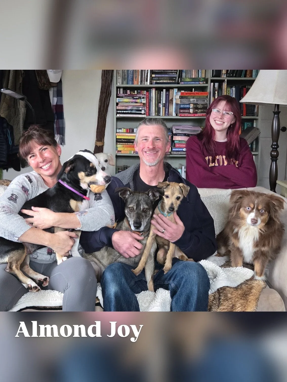 Almond Joy with new family