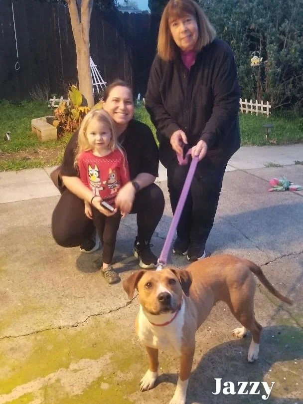 Jazzy with new family
