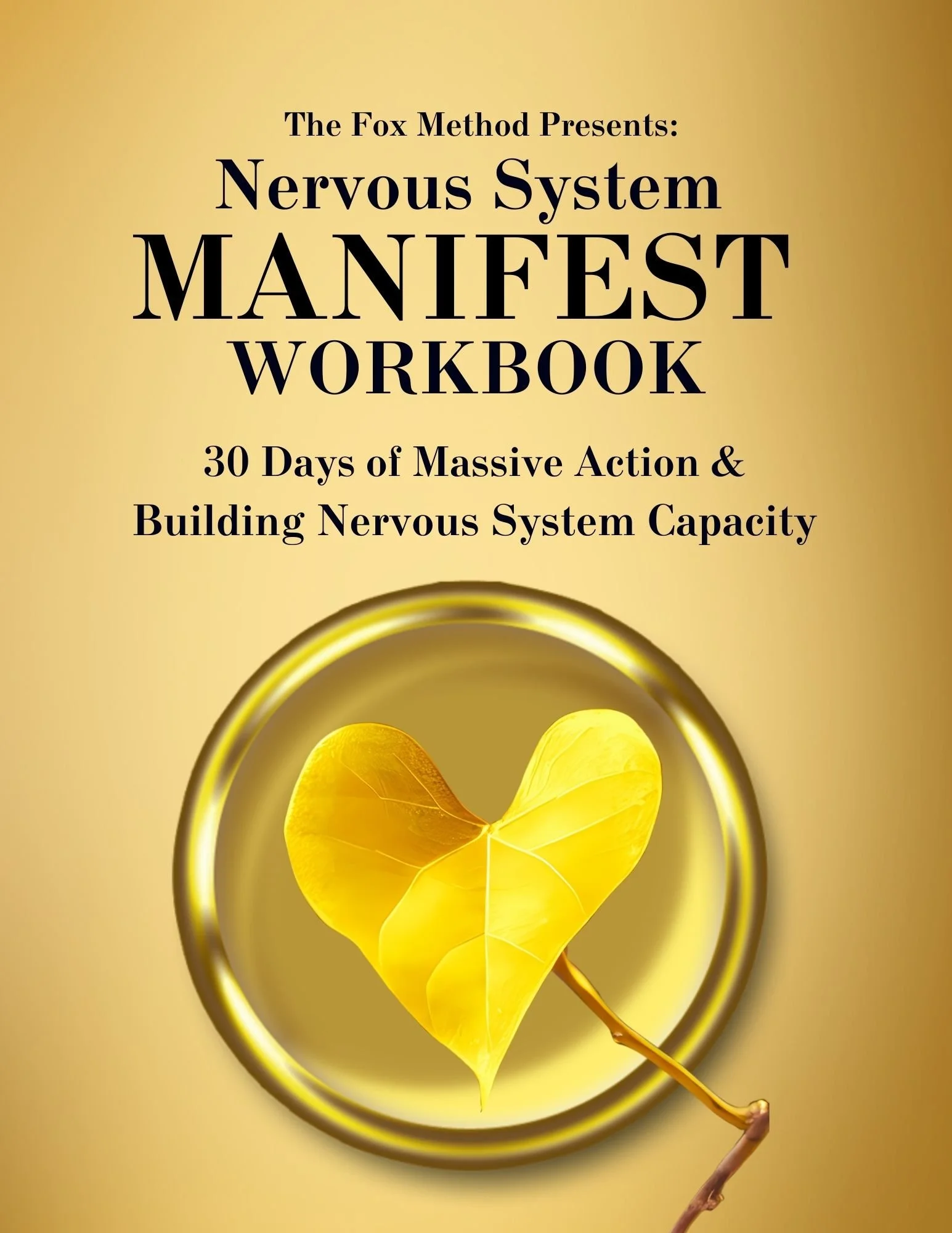 Nervous System Manifest Workbook graphic
