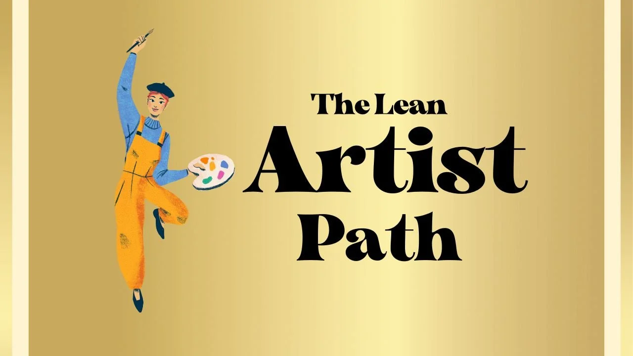 Lean Artist Path graphic
