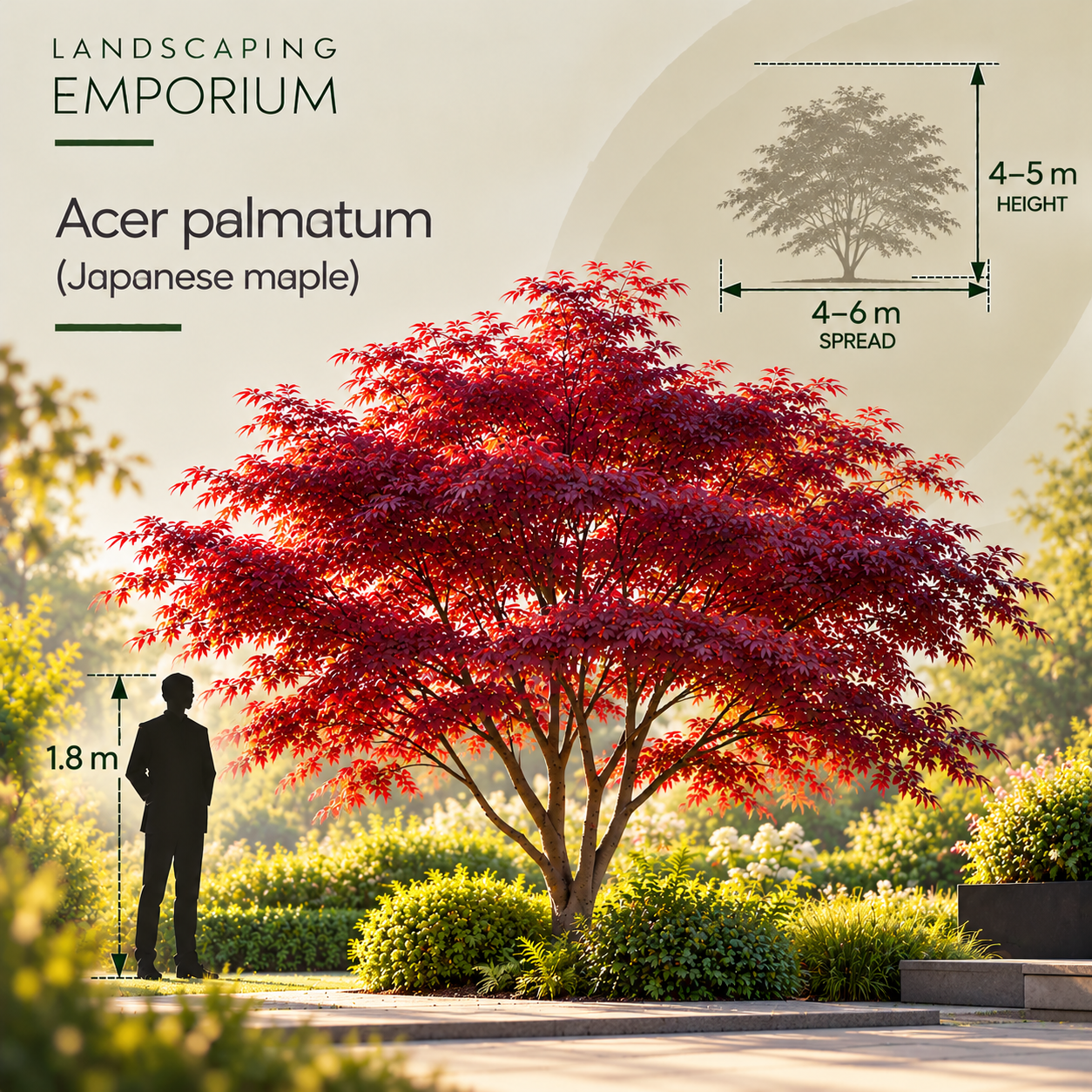 Japanese Maple ornamental tree