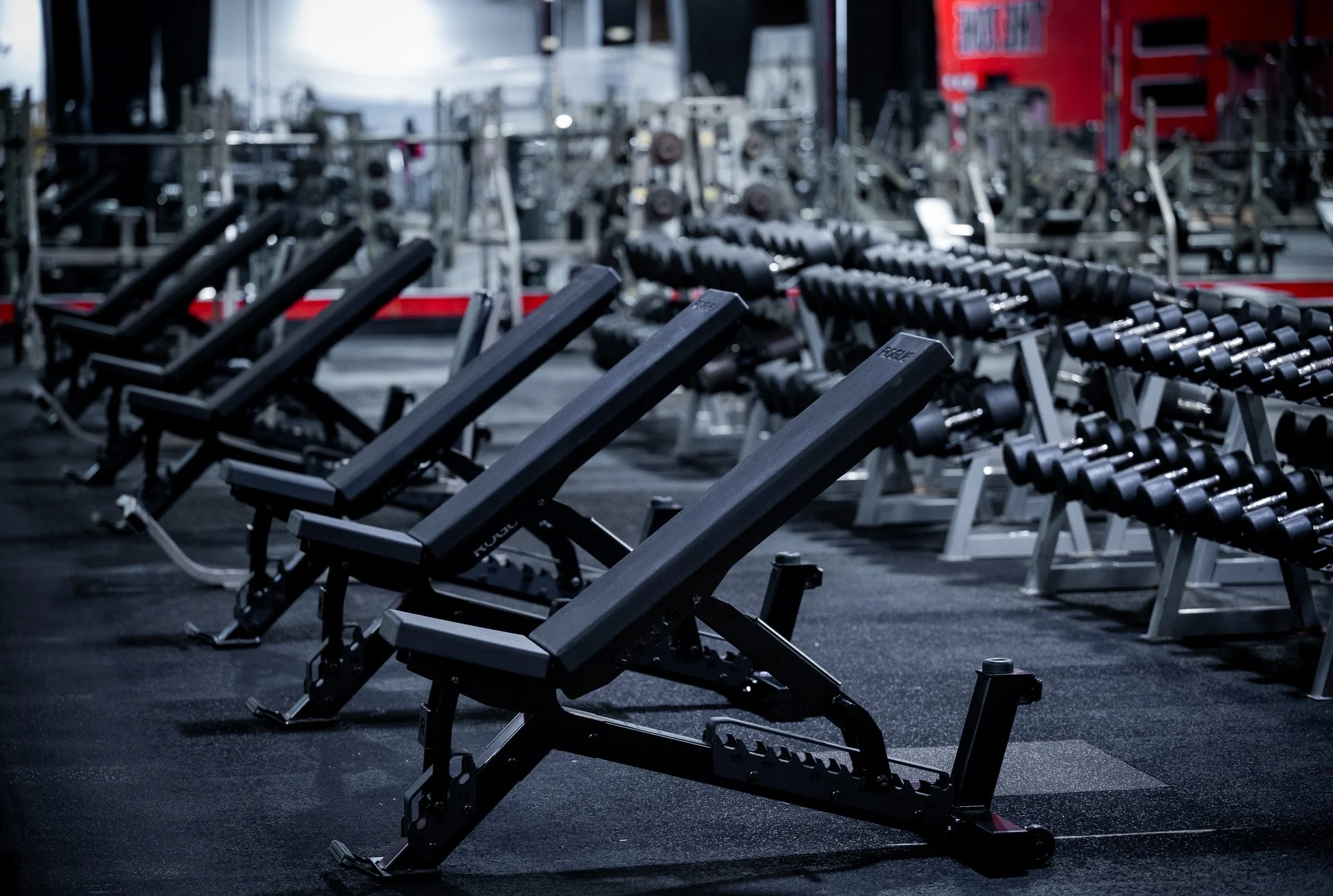 Strength equipment at Athens Health and Fitness