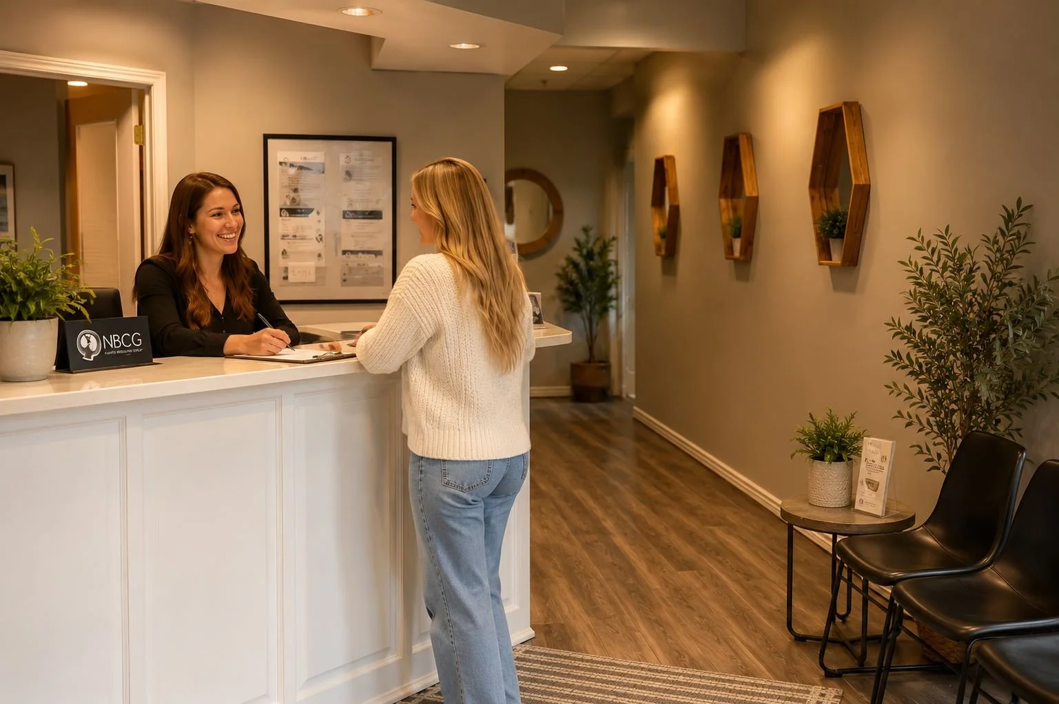NBCG South Ogden TMS and psychiatry clinic interior