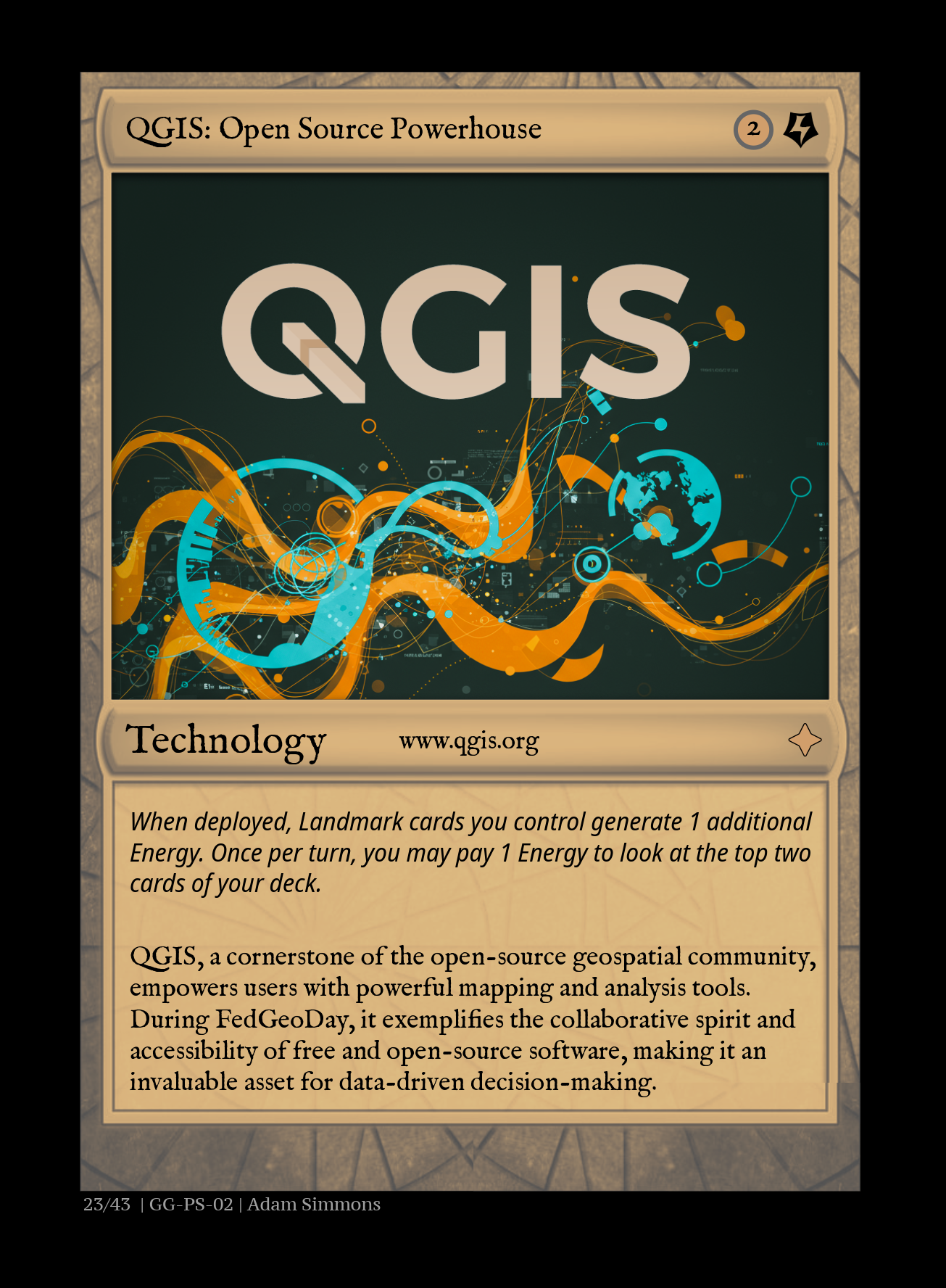 QGIS Card