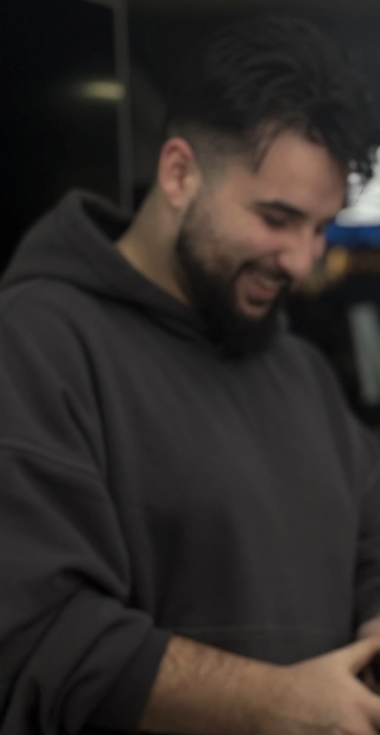 Harris, barber at The Fade Emporium
