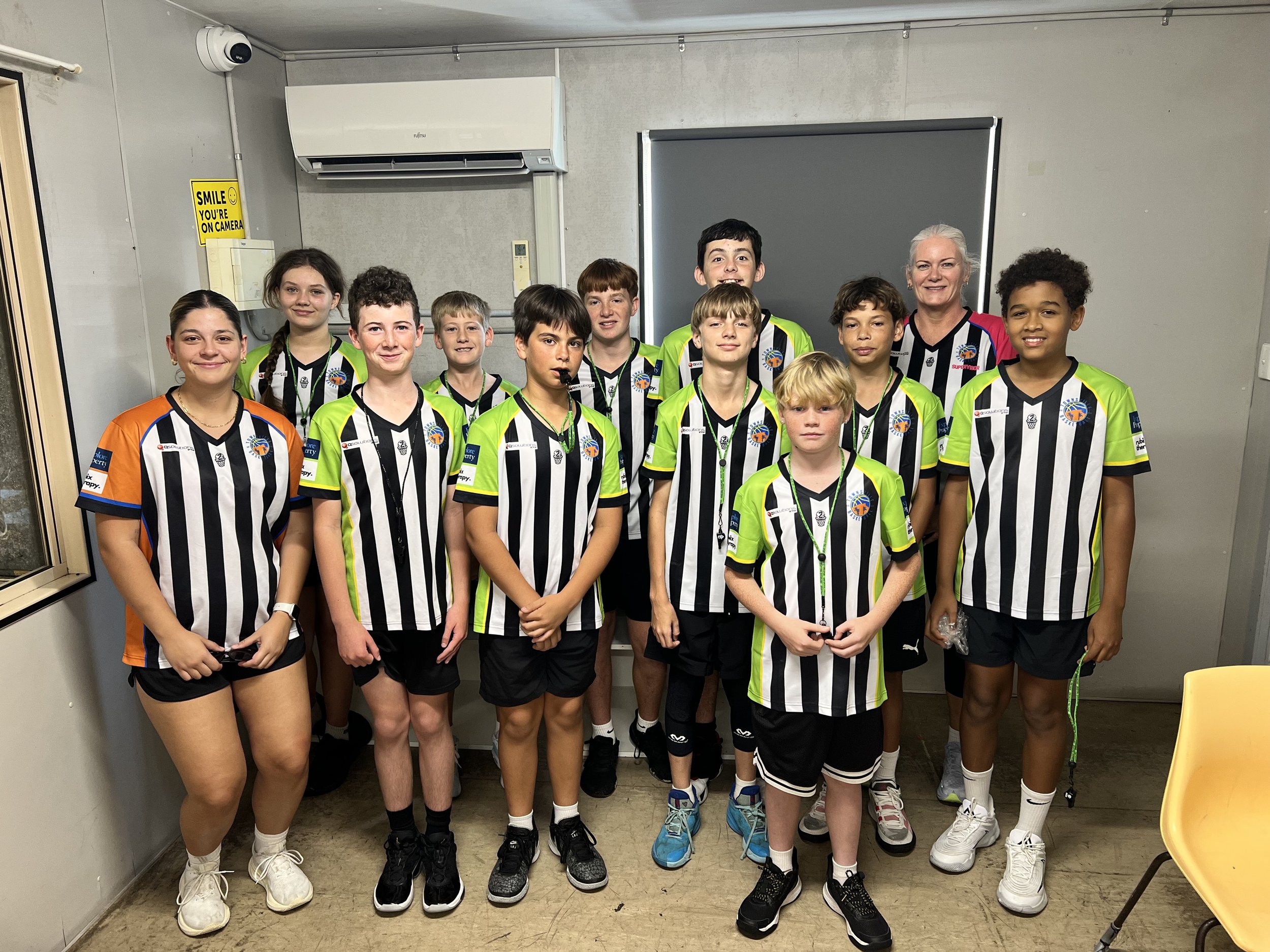 Amateur basketball referee situation