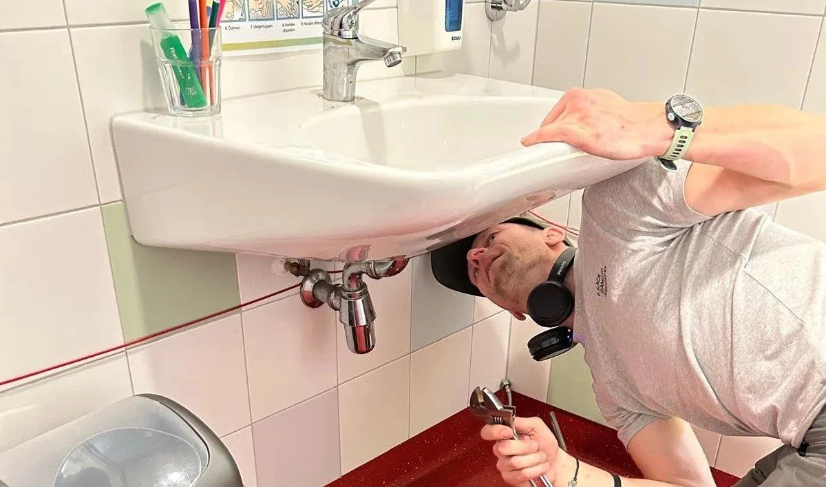 Loodgieter achtergrond