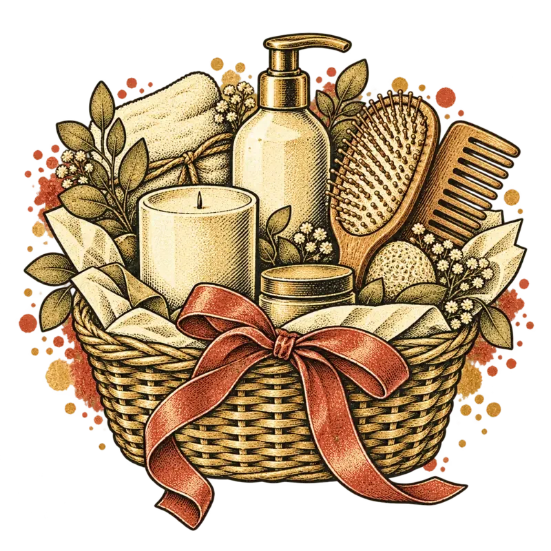 Moodz Acton Gift Basket illustration