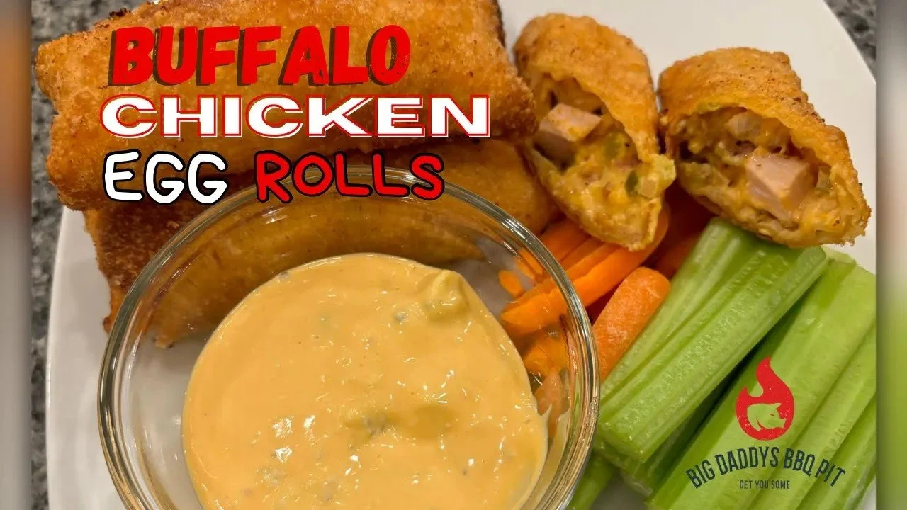 Buffalo Chicken Egg Rolls from Big Daddy's BBQ Pit