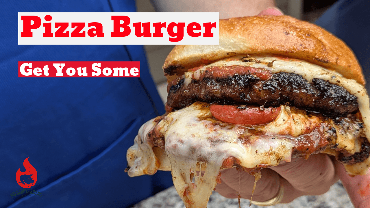 Ultimate Pizza Smash Burger from Big Daddy's BBQ Pit