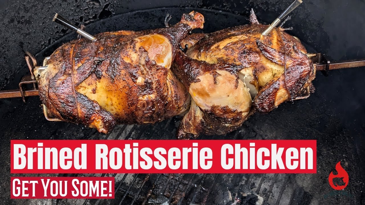 Brined Rotisserie Chicken from Big Daddy's BBQ Pit