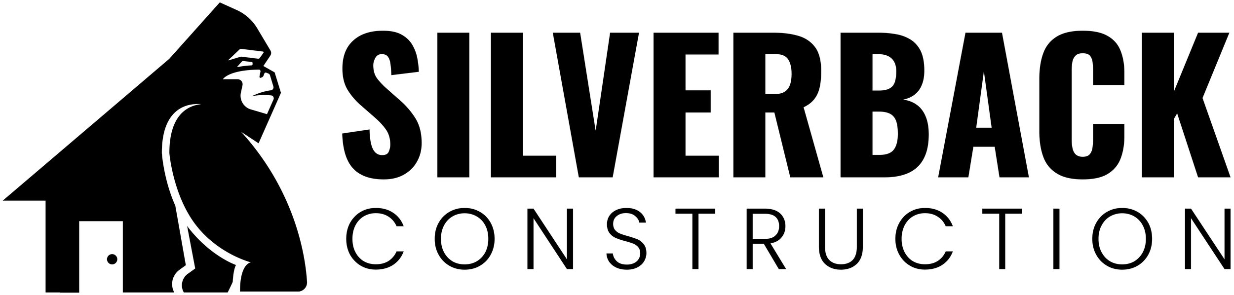 Silverback Construction custom homes additions and remodels logo