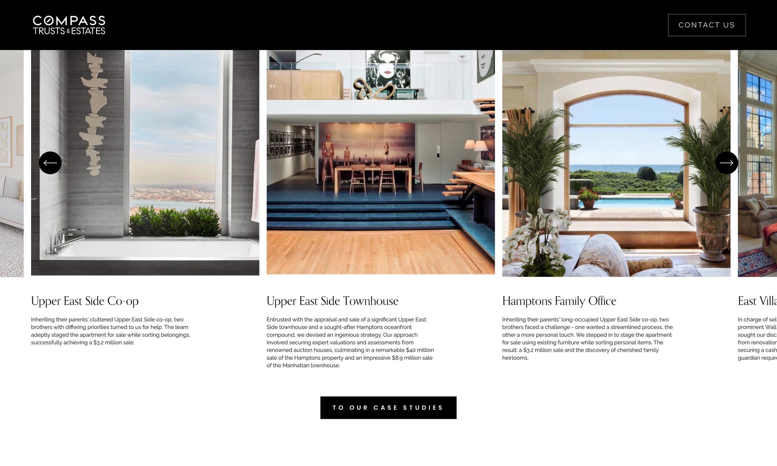 Squarespace Real Estate Website Content