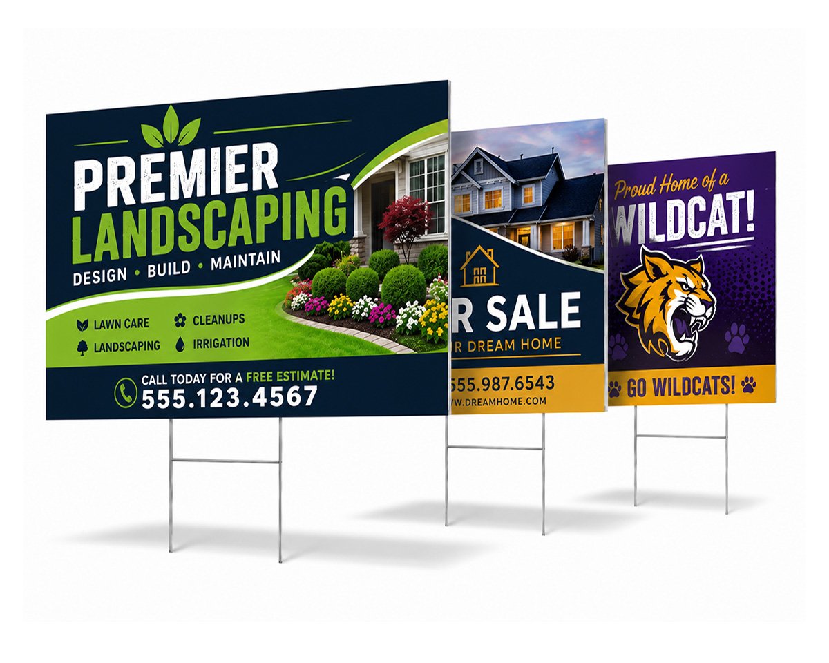 yard sign example