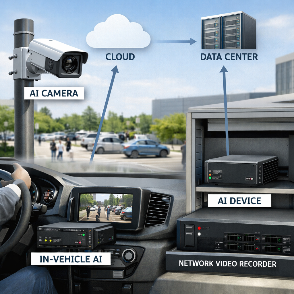 Illustration supporting edge AI devices