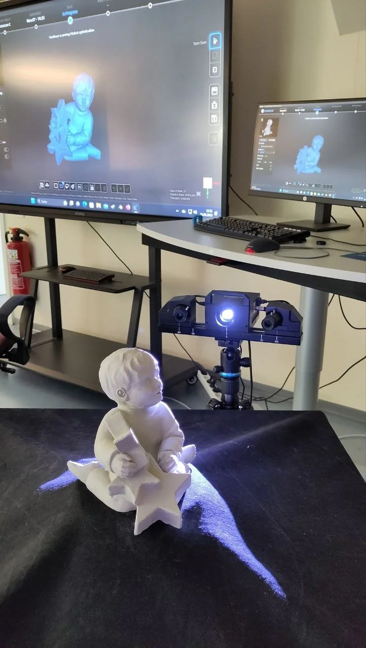 3D-Scanner im Projekt Sternenkinder