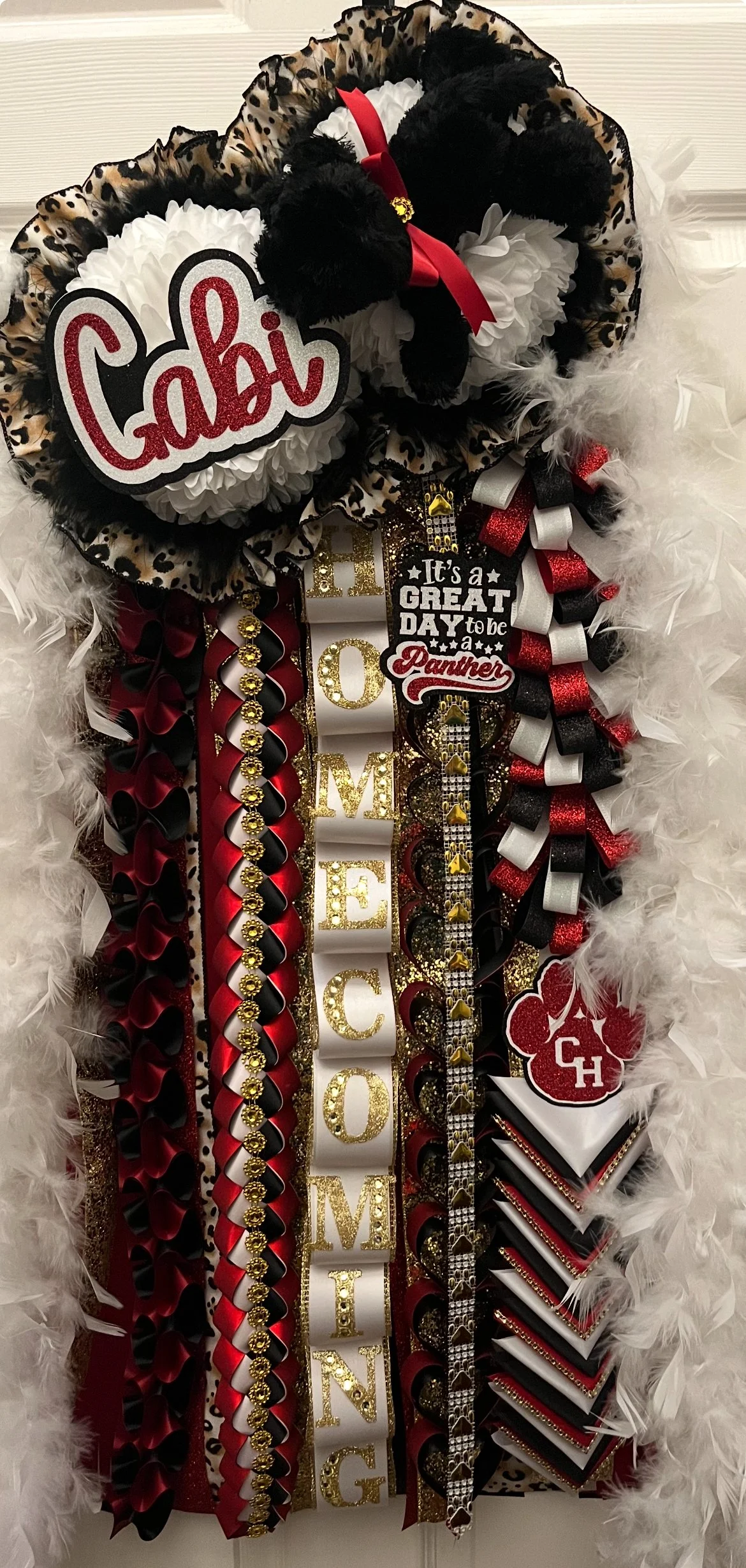 Custom homecoming mum