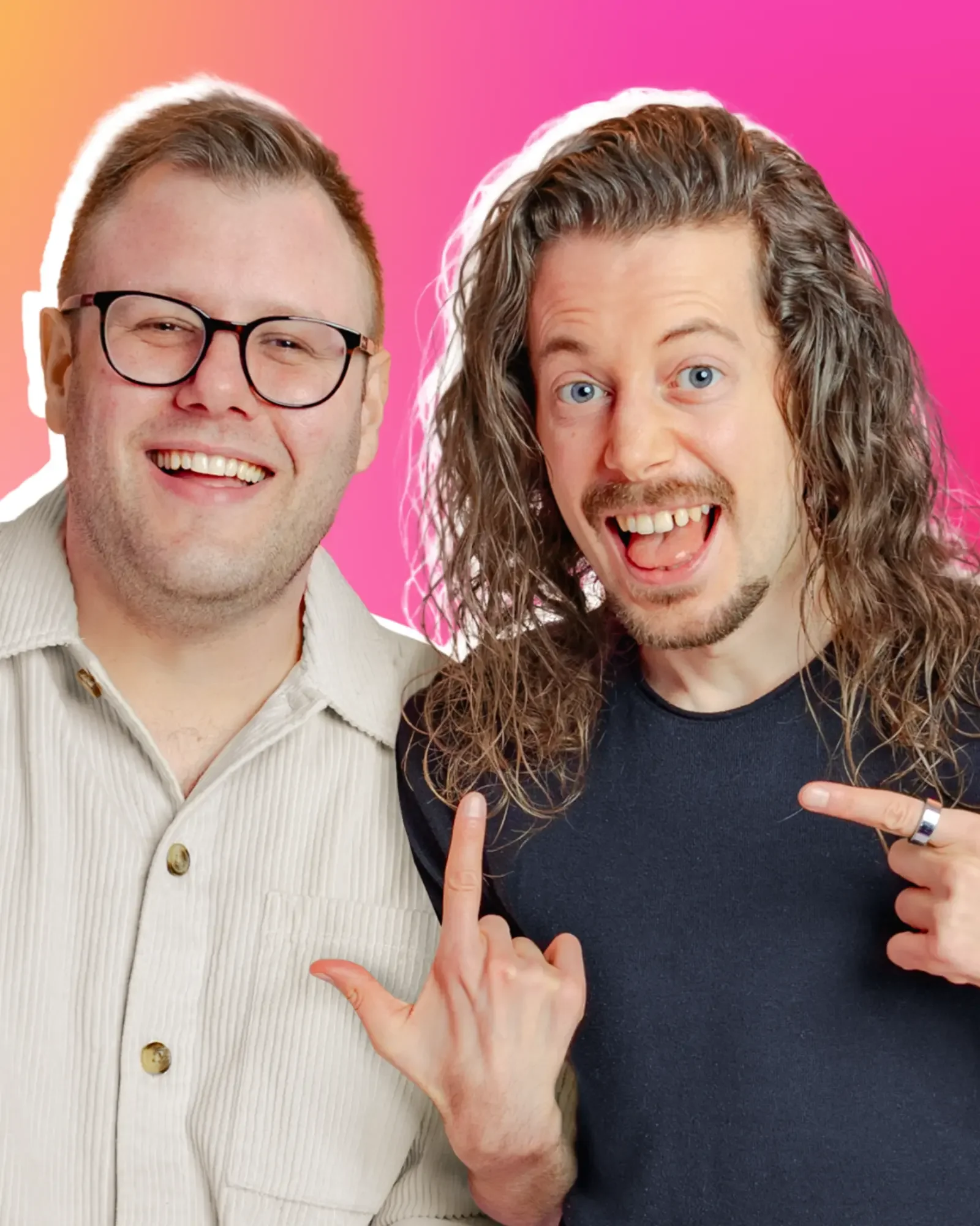 Andrew & Pete, founders of Atomicon