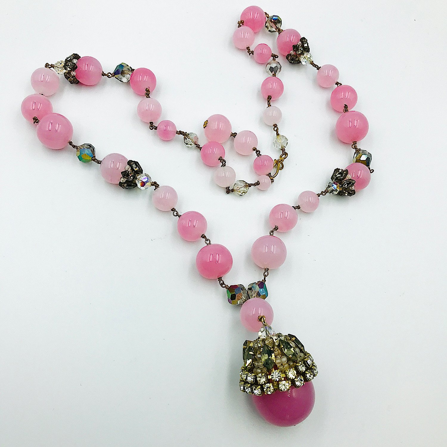 Pin by Molly Blogs on Stuff to buy  Chanel jewelry, Pink necklace, Pink  chanel