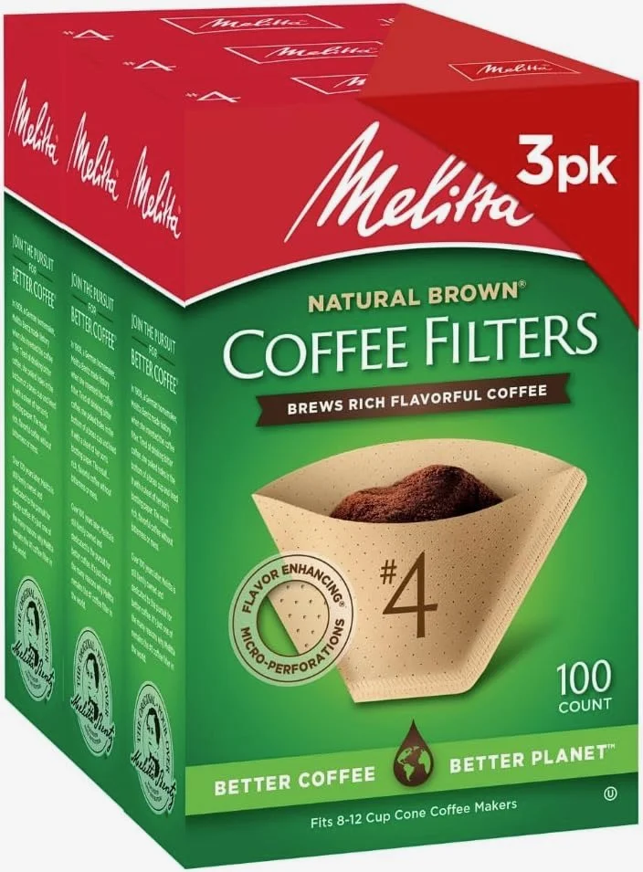 Melitta #4 Unbleached Filters
