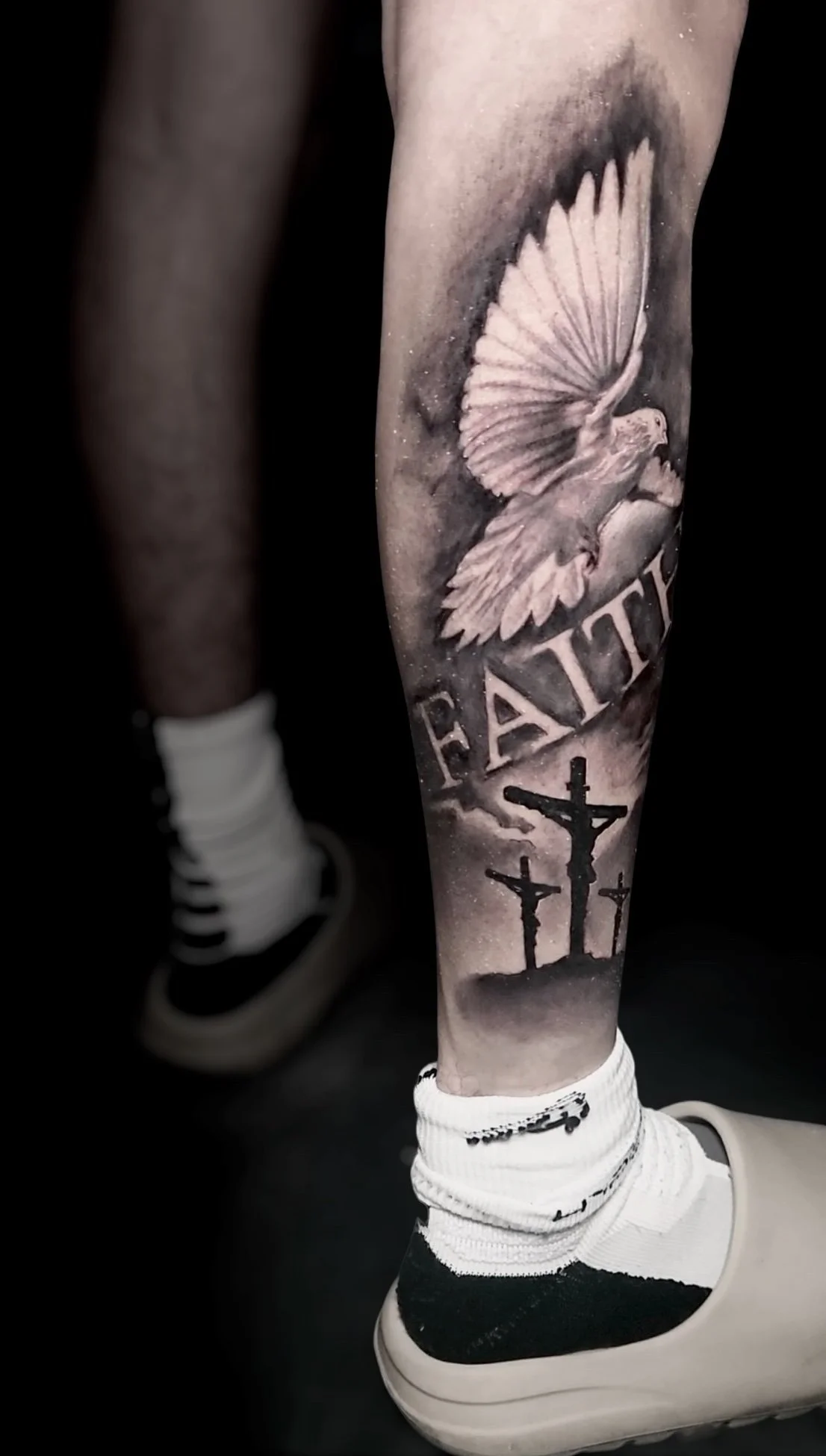 Black and Gray Tattoo by Saul Gutierrez