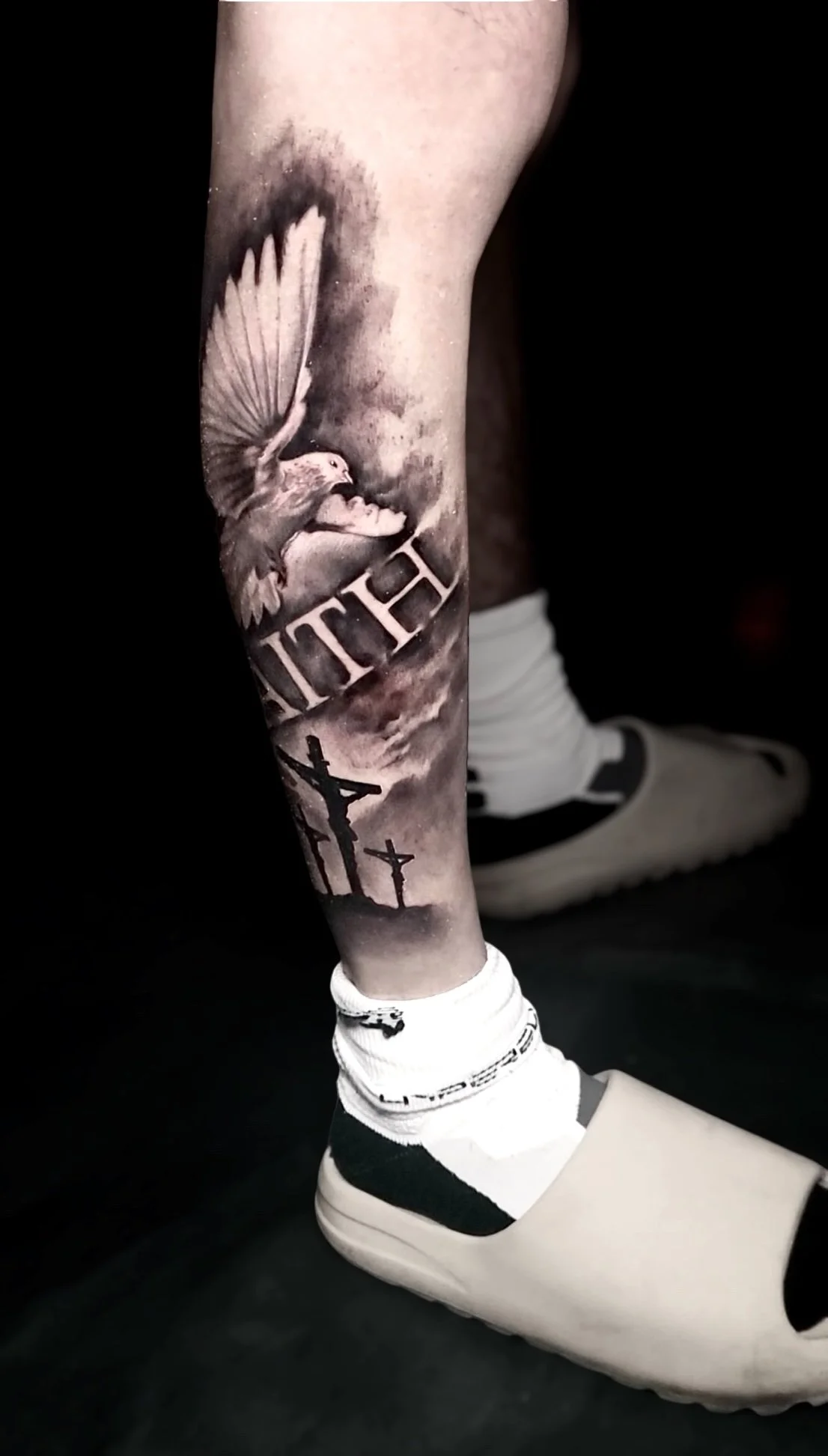 Black and Gray Tattoo by Saul Gutierrez