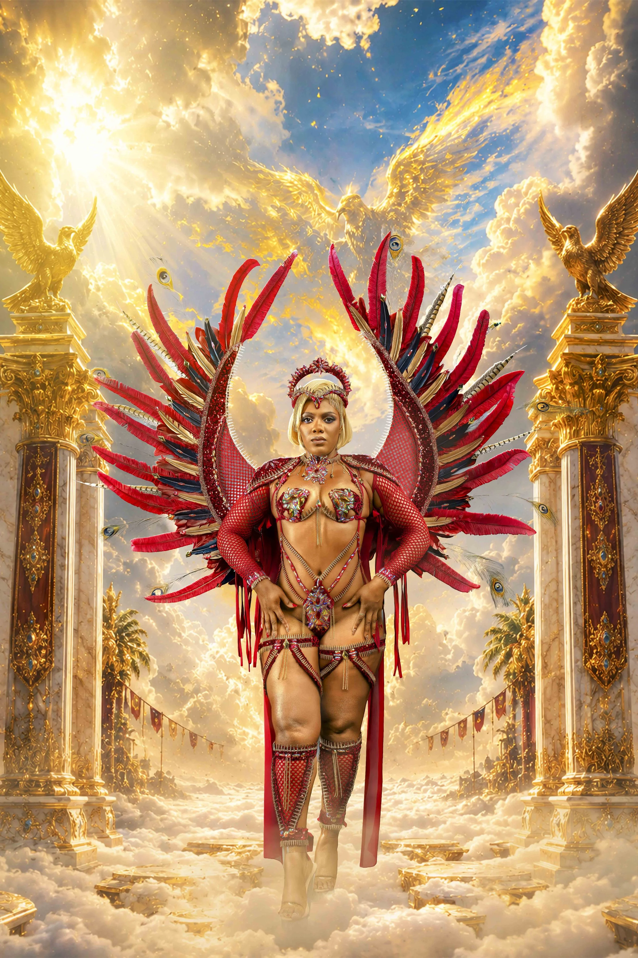 Royal Eagle Costume Option