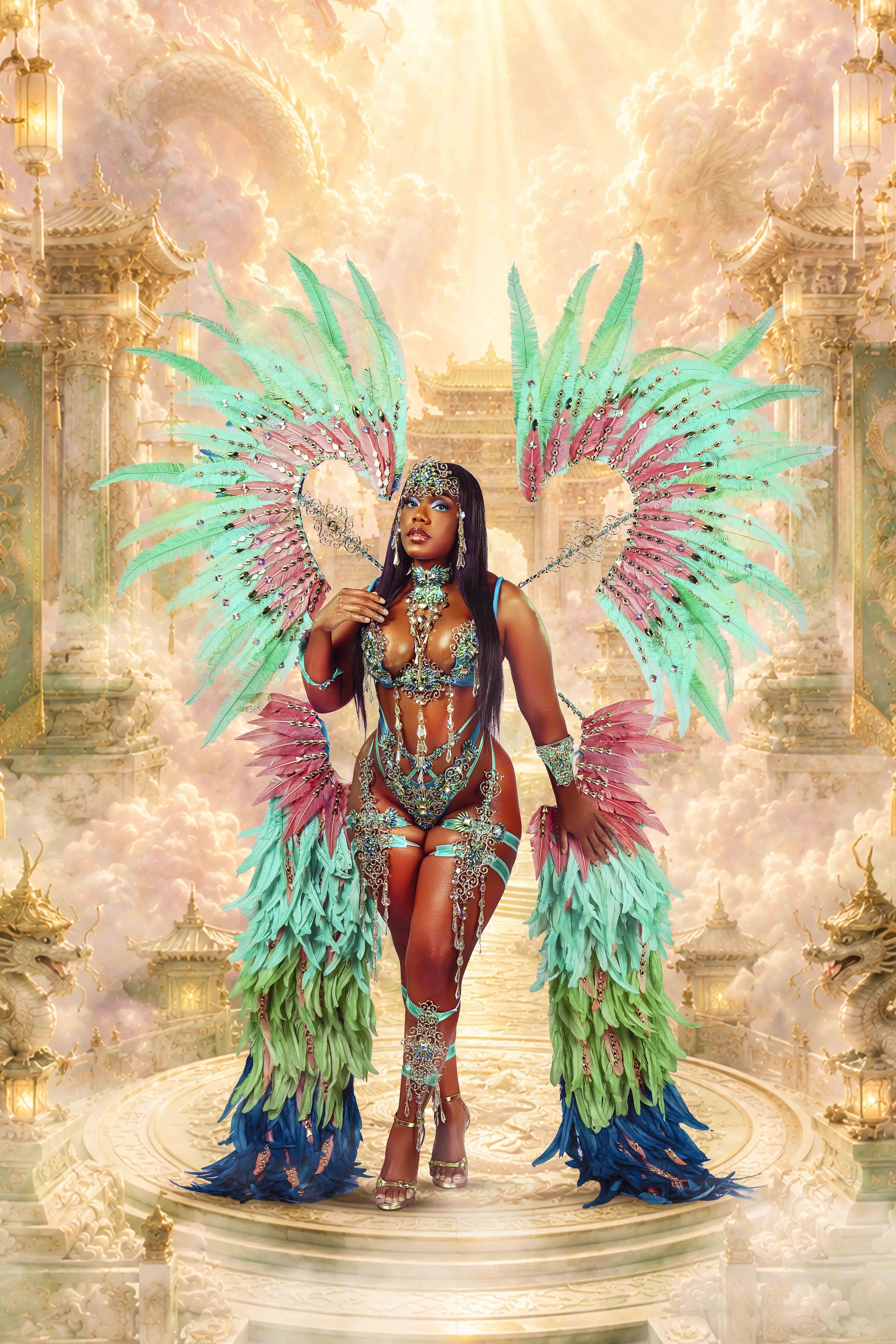 Dragonfly Costume Option