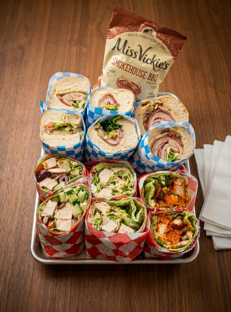 Gibroni's catering sandwich box