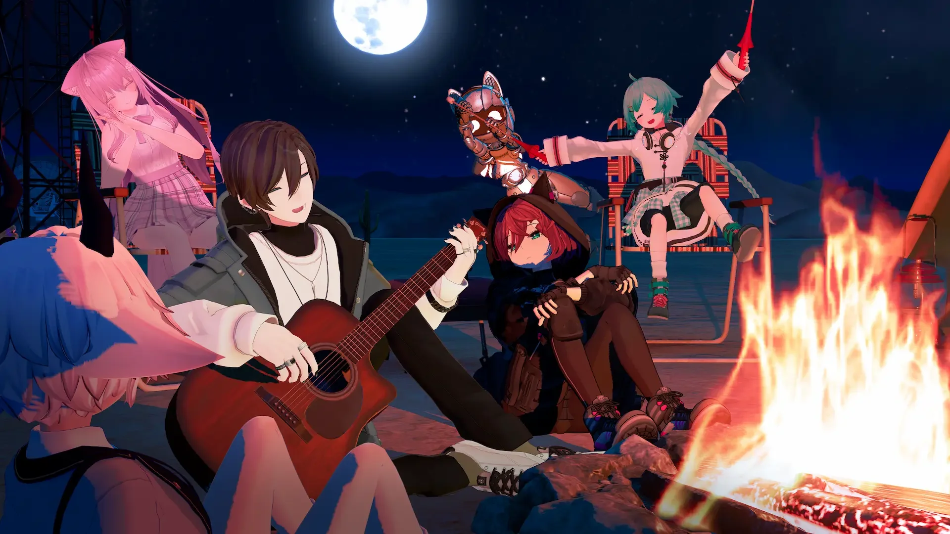 Meet people in VRChat