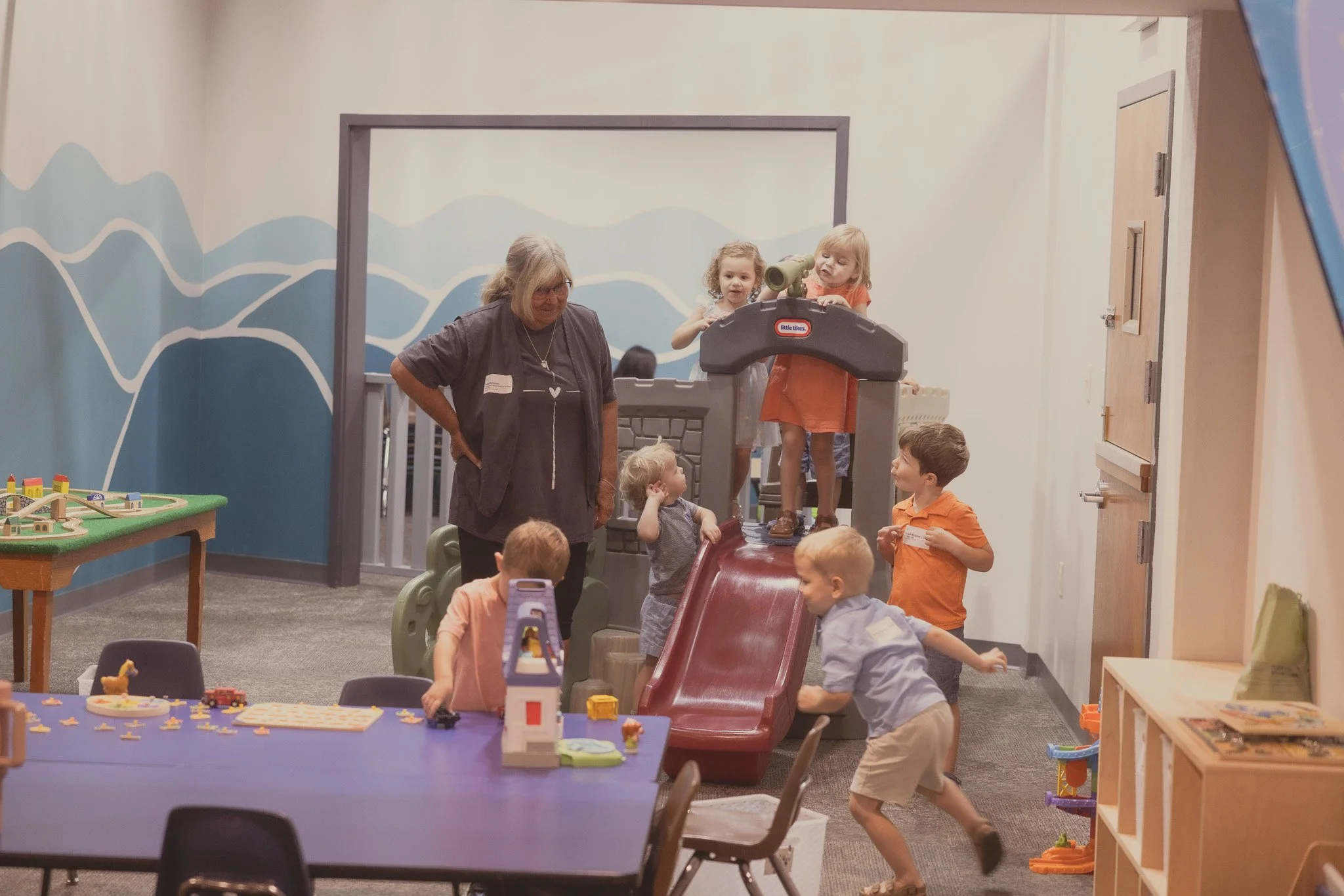Vine Kids check-in