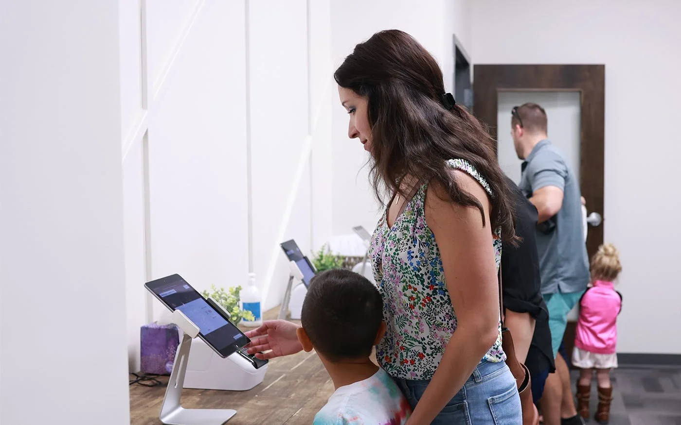 Vine Kids check-in