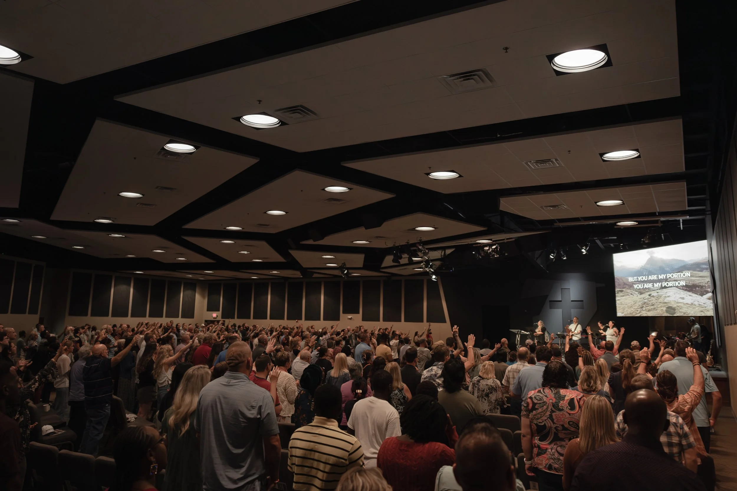 Vine Church worship service