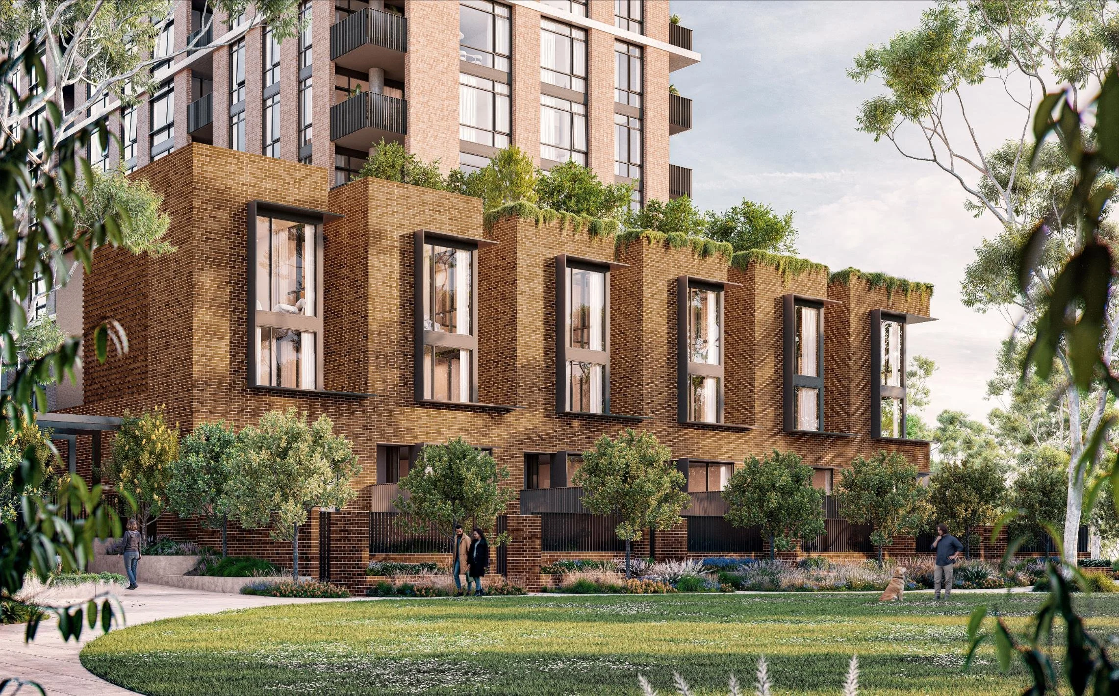 Showground Pavilion — garden townhomes