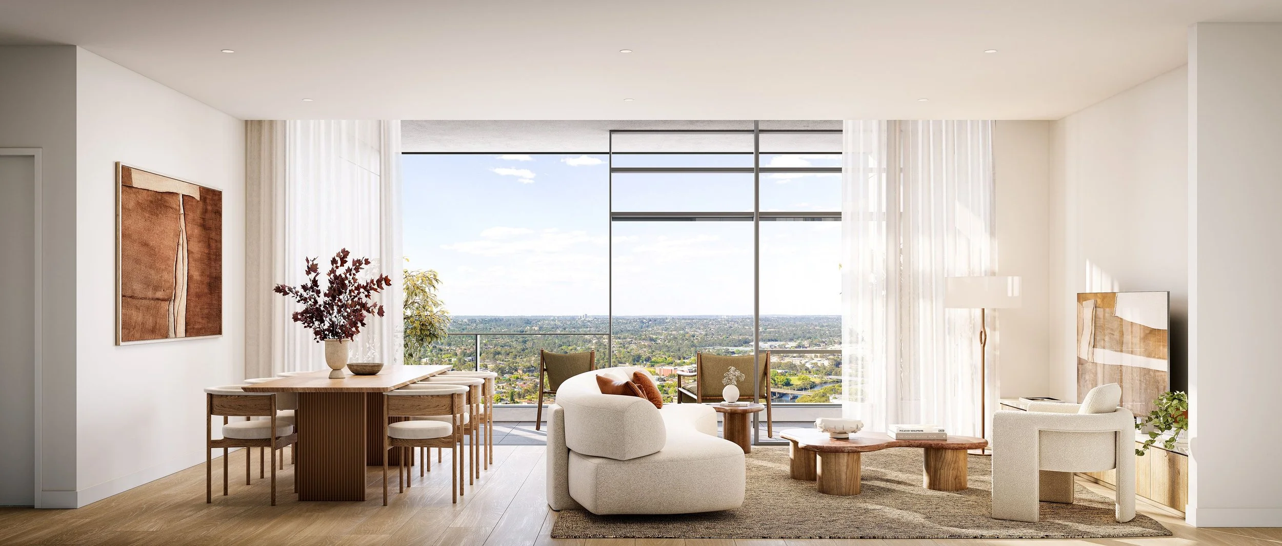 Cosmopolitan — living room