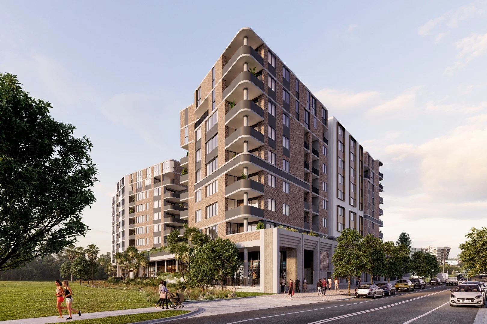 Keira Place — Smith Street exterior render