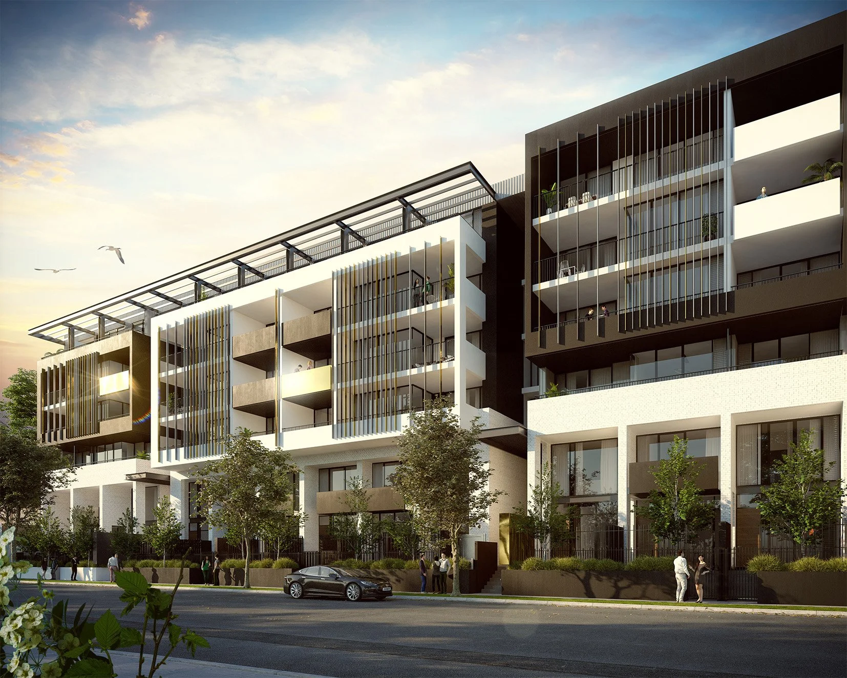 Teneo Alexandria — street facade, Ralph Street frontage