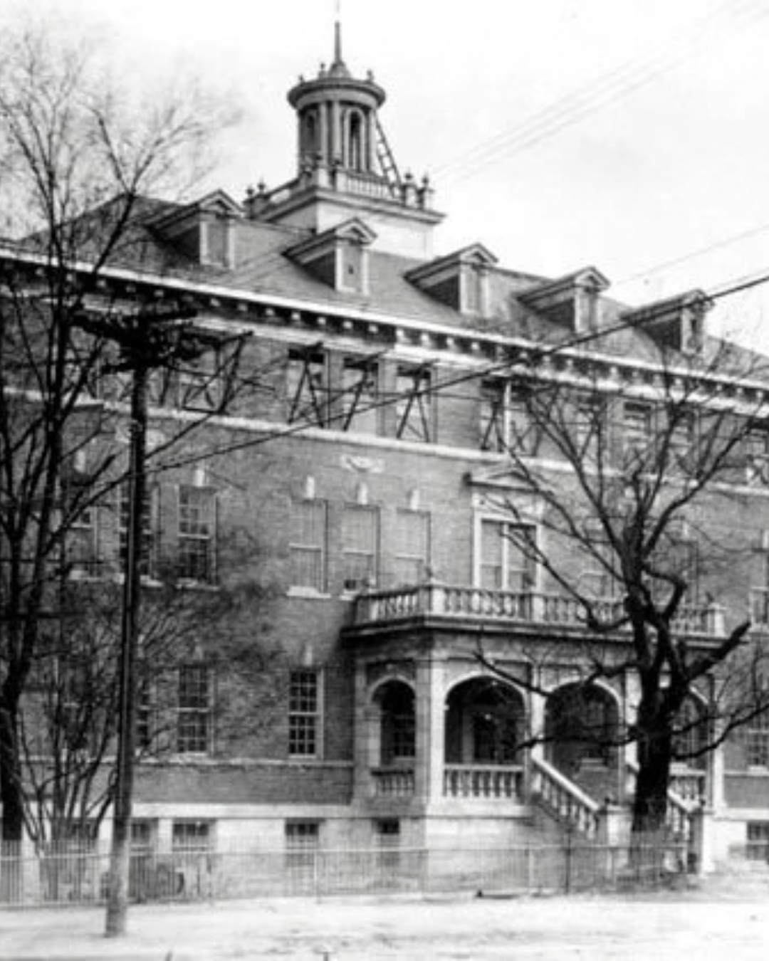 Historic buildings on the Allen University campus