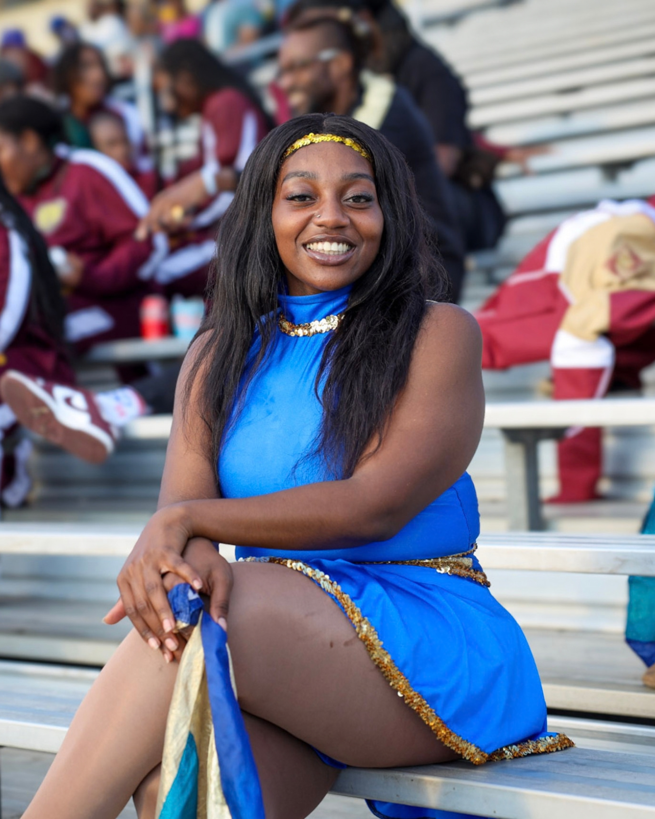 Allen dancers performing on campus