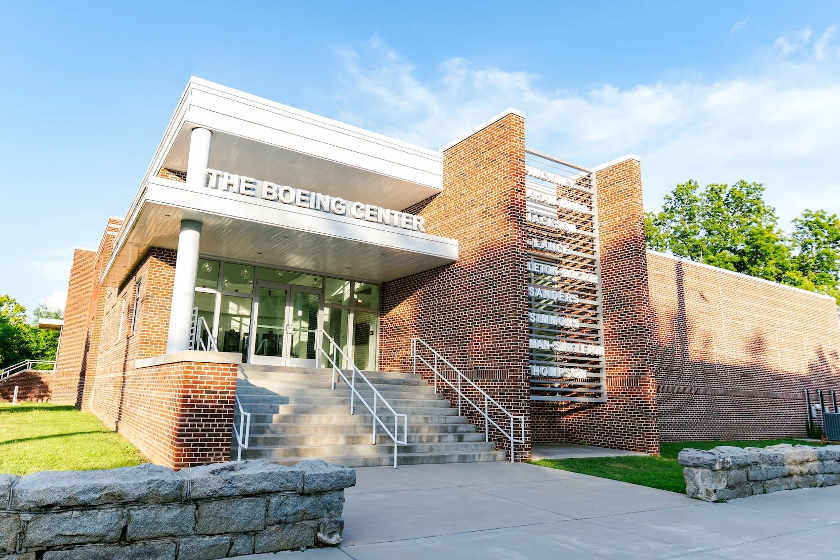 Historic buildings on the Allen University campus