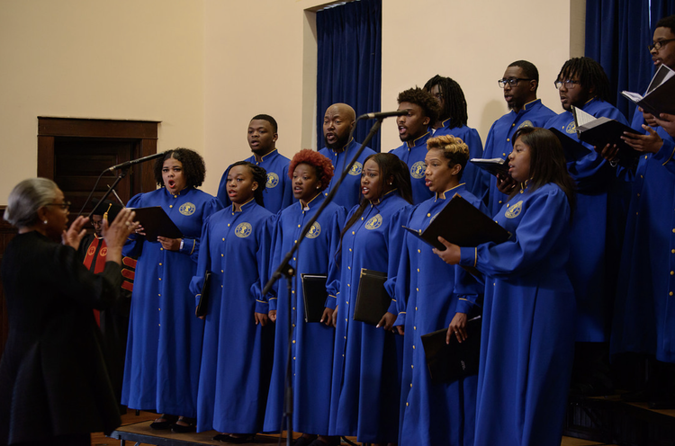 The Allen choir