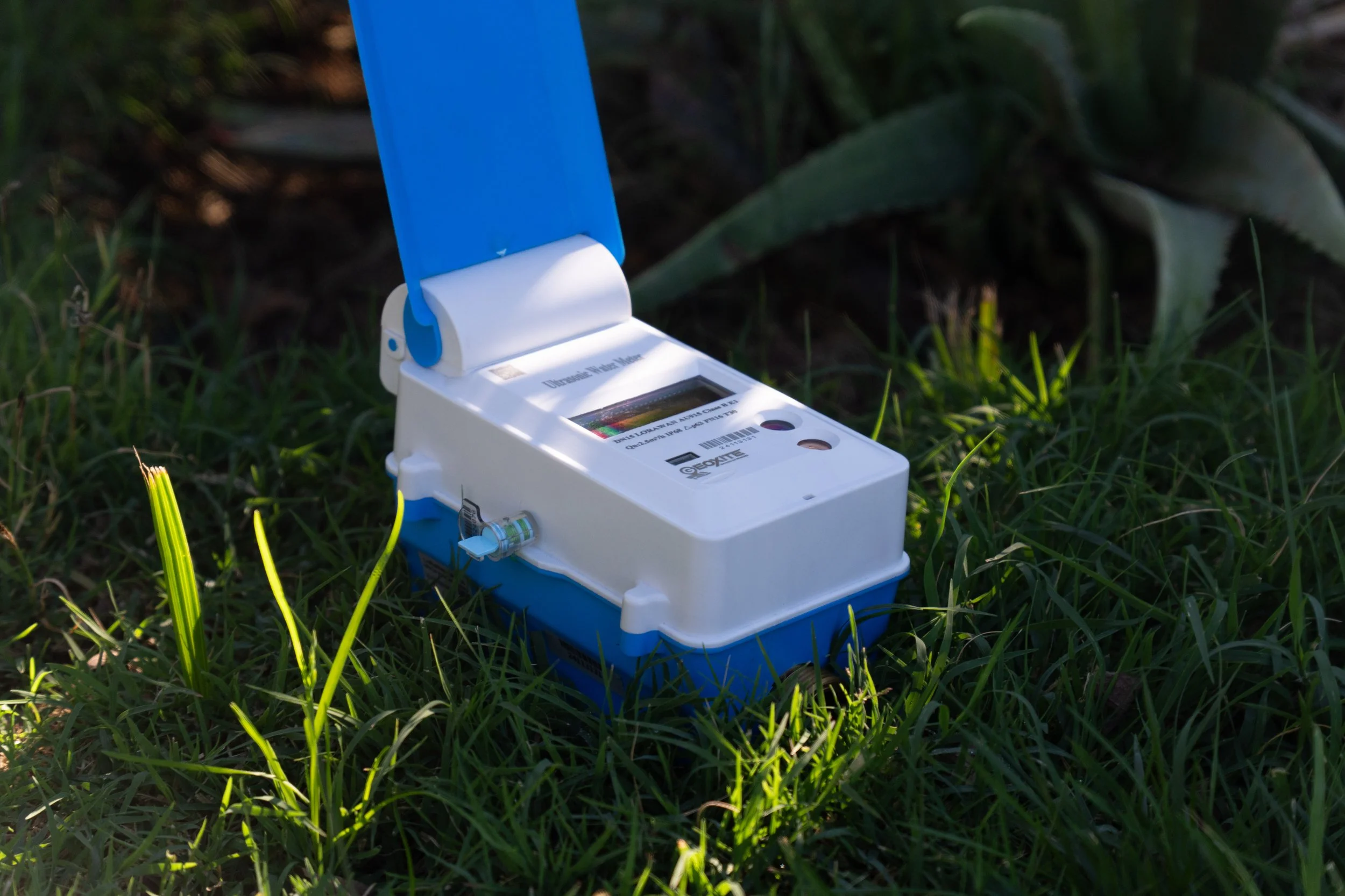Medidor inteligente de agua ultrasónico LoRaWAN SNAP