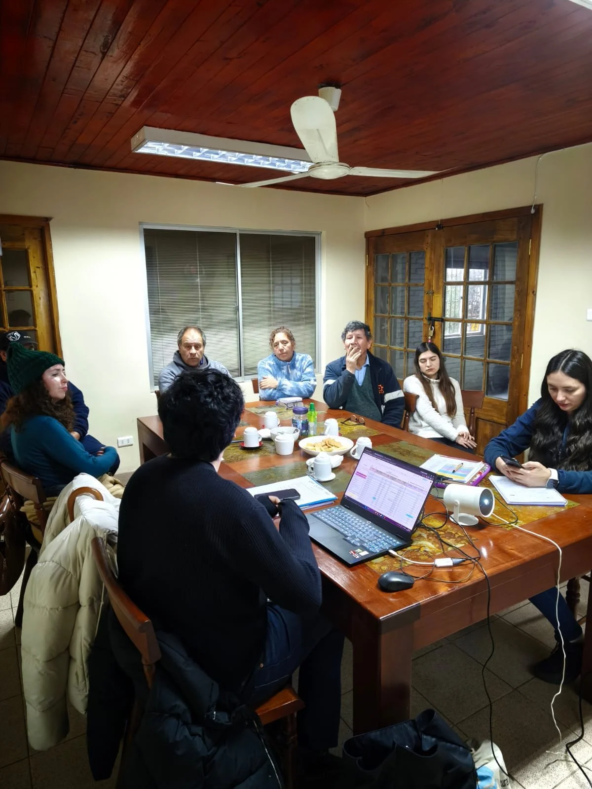Capacitación de SNAP en oficina a una comunidad de agua potable rural