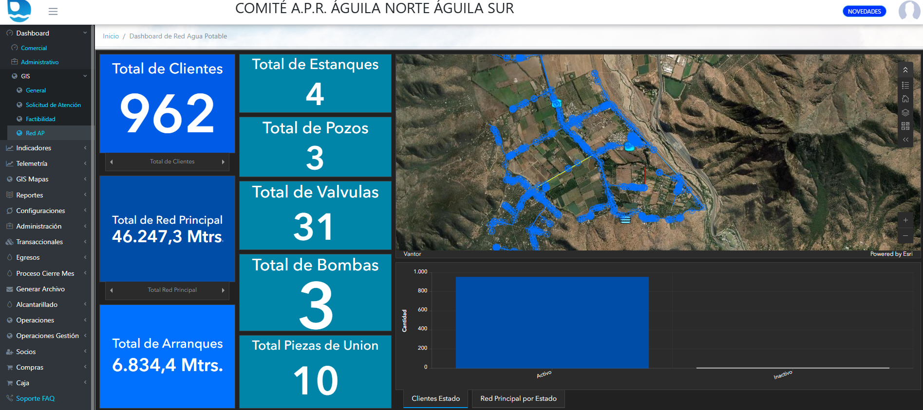 Dashboard Estado