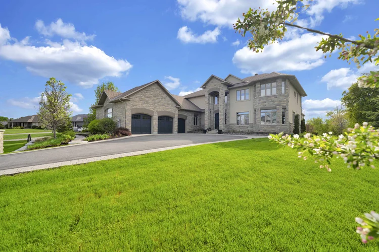 Front exterior and landscaped entrance at 812 McManus