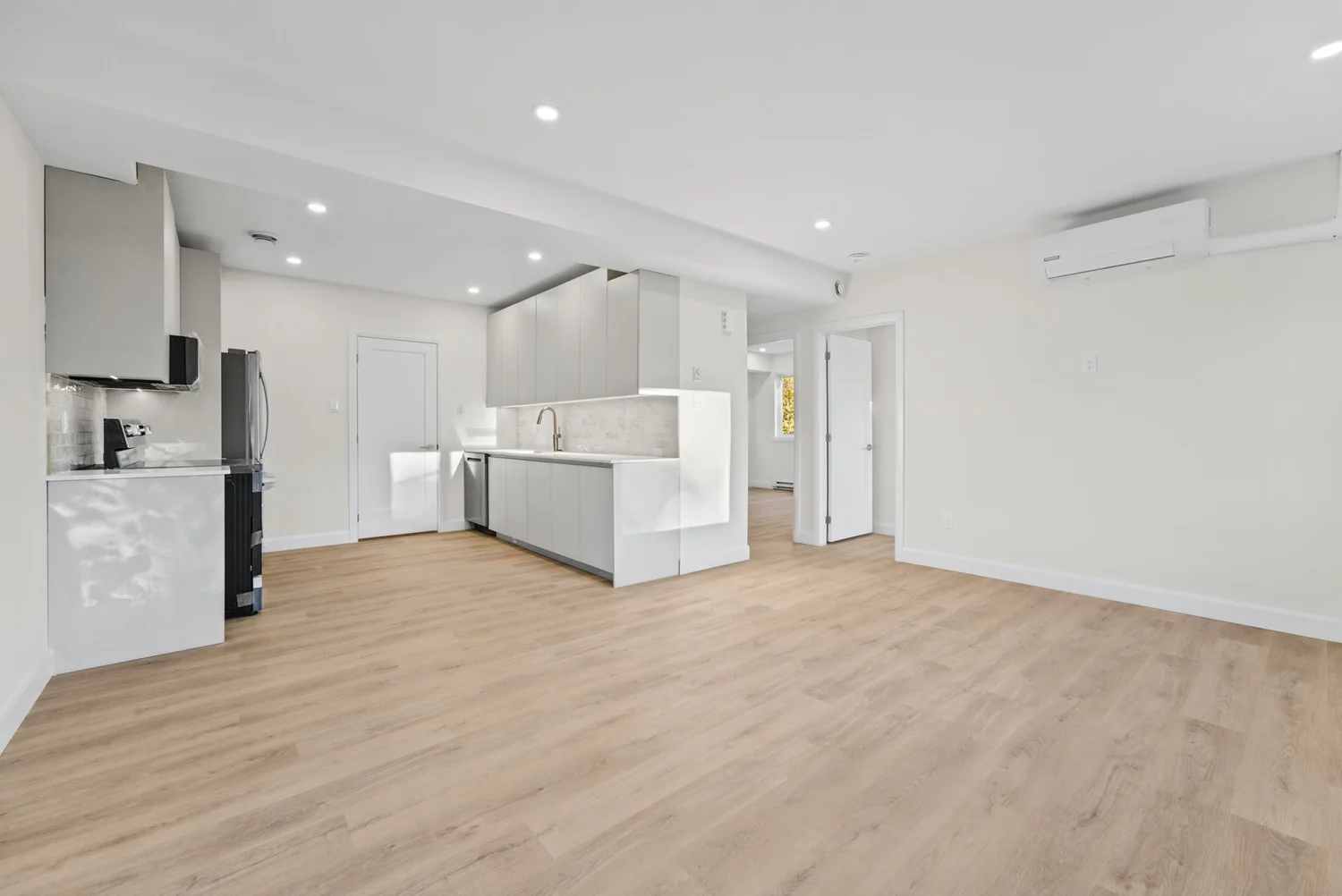 Living spaces at 330B–328 Poulin