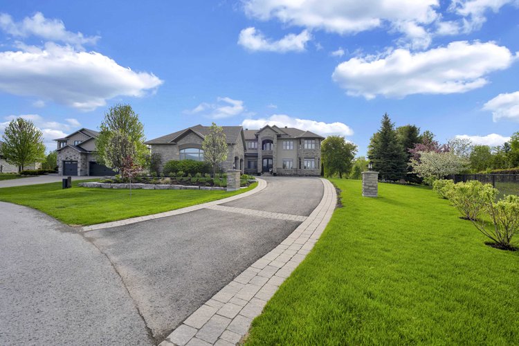 Front exterior and landscaped entrance at 812 McManus