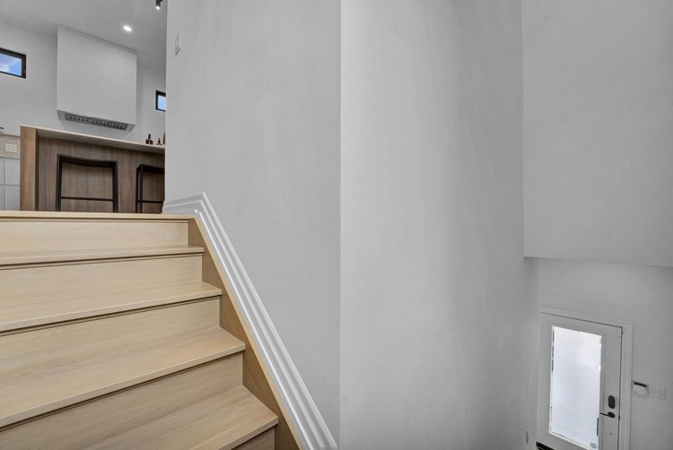 Staircase and landing at 248 Main Street