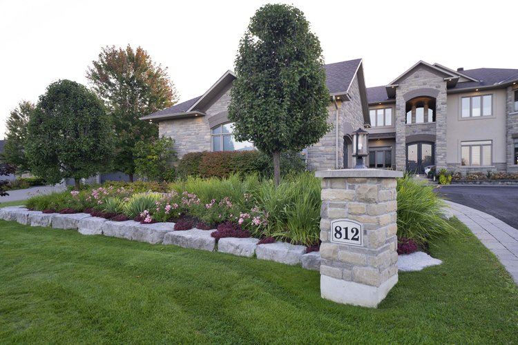 Front exterior at sunrise at 812 McManus