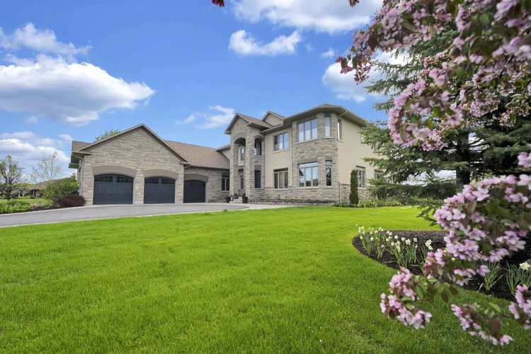 Front exterior and landscaped entrance at 812 McManus